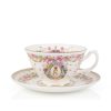 Royal Collection Shop Queen Elizabeth Ii Commemorative Teacup And Saucer | Cups & Saucers