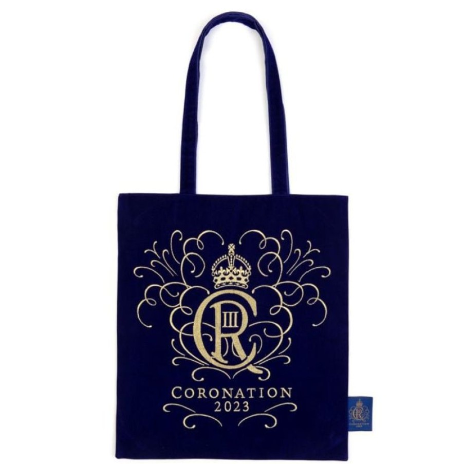 Royal Collection Shop The Coronation Velvet Tote Bag | Bags