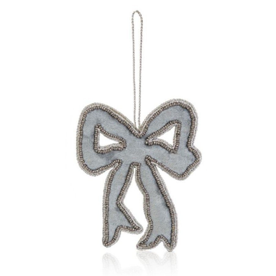 Royal Collection Shop Style & Society Grey Bow Decoration | Decorations