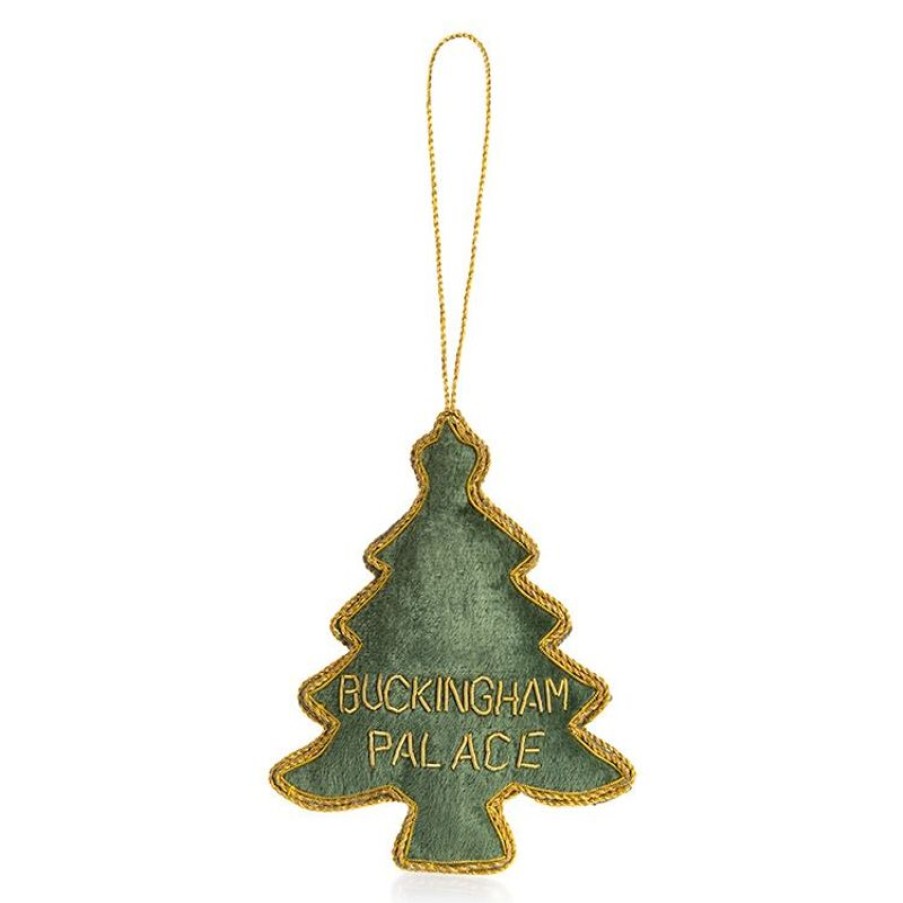 Royal Collection Shop Buckingham Palace Velvet Christmas Tree Decoration | Decorations