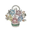 Royal Collection Shop Pastel Flower Basket Brooch | Brooches