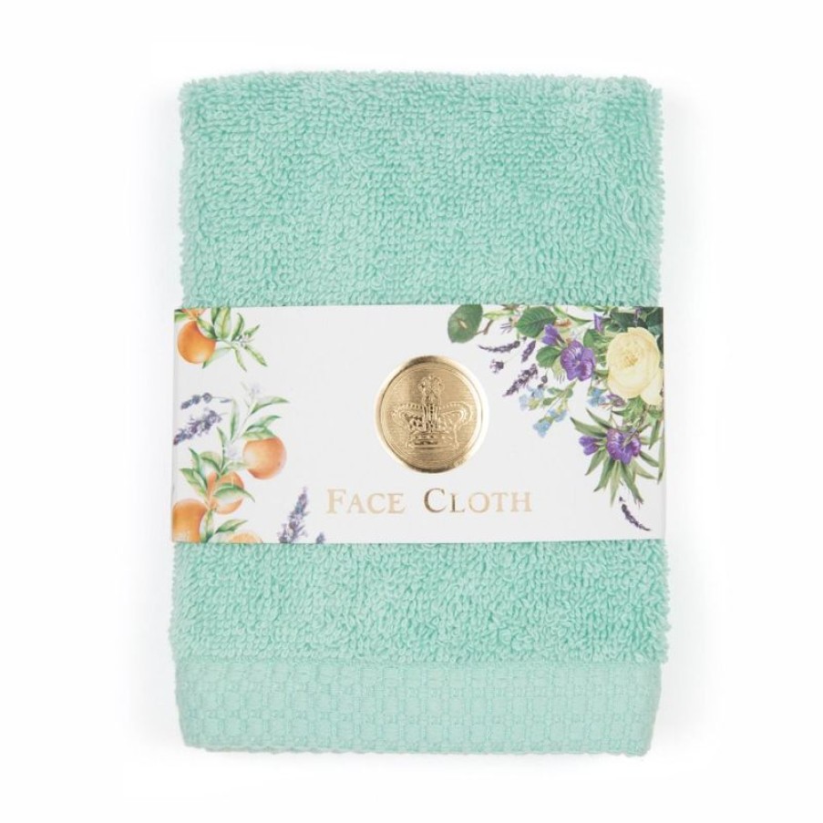 Royal Collection Shop Turquoise Face Cloth | Home Linens