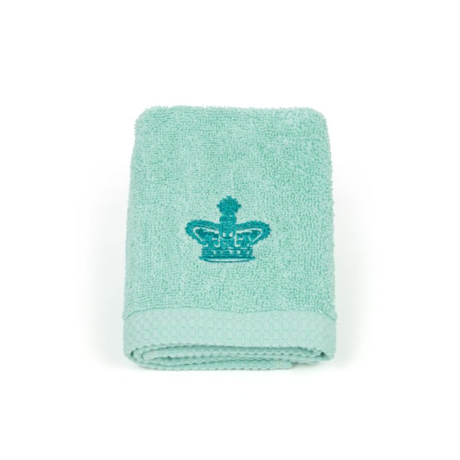 Royal Collection Shop Turquoise Face Cloth | Home Linens