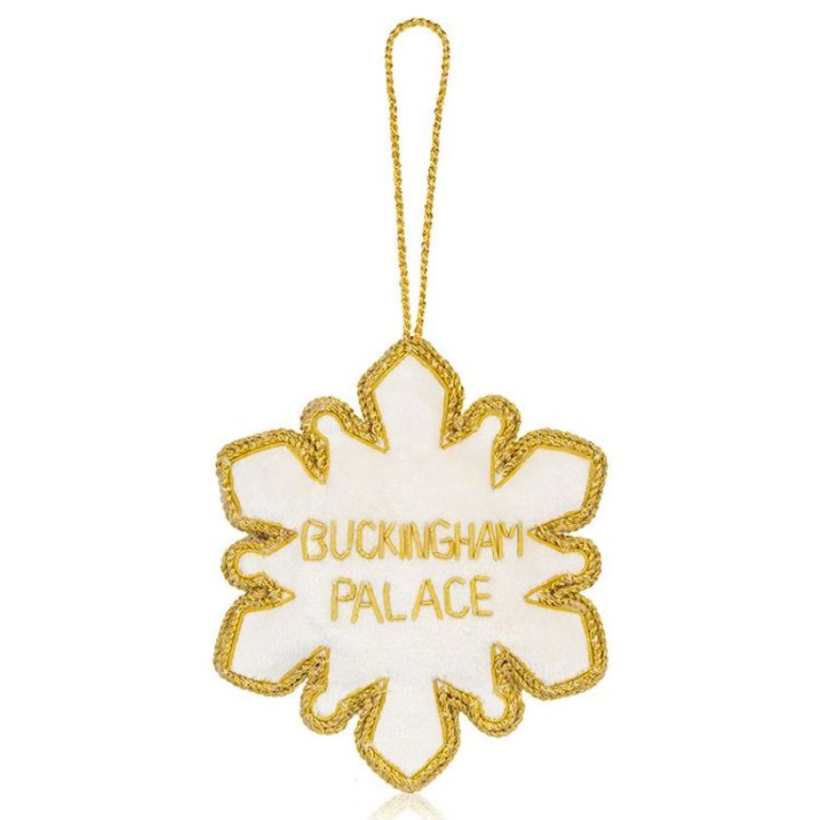 Royal Collection Shop Buckingham Palace Crystal Snowflake Decoration | Decorations