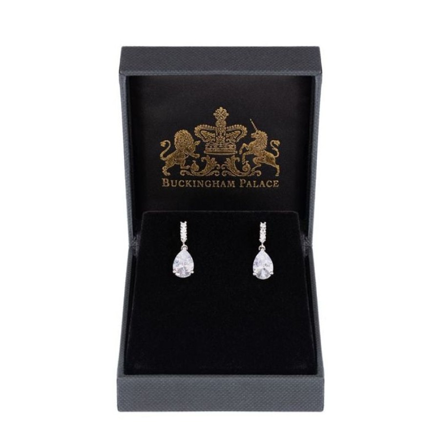 Royal Collection Shop Crystal Drop Earrings | Earrings