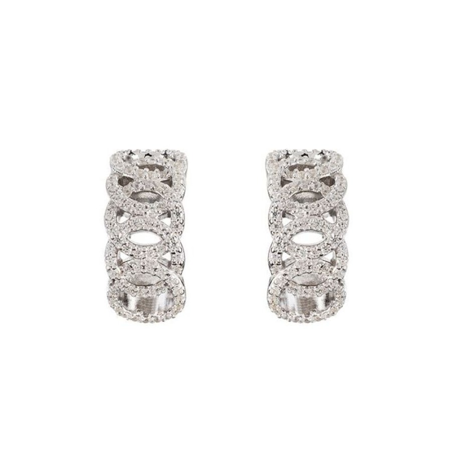 Royal Collection Shop Vladimir Half Hoop Earrings | Earrings