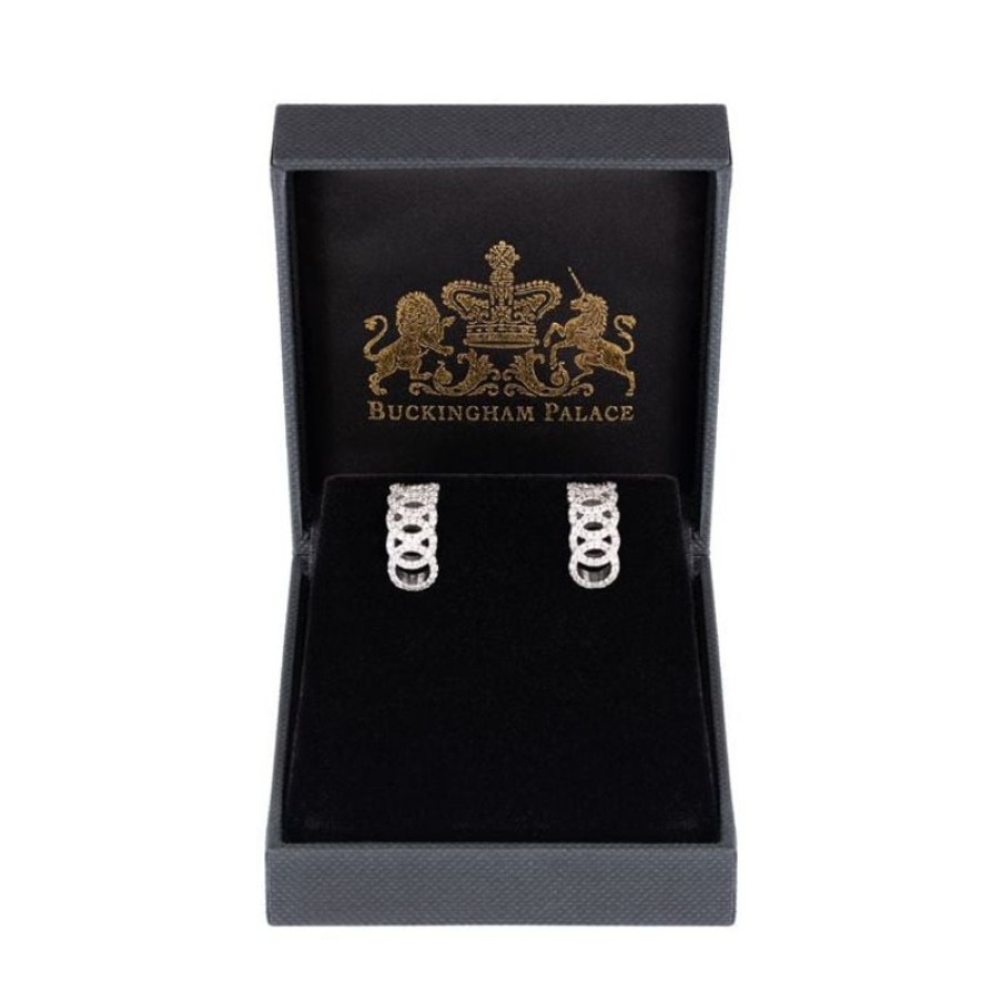 Royal Collection Shop Vladimir Half Hoop Earrings | Earrings