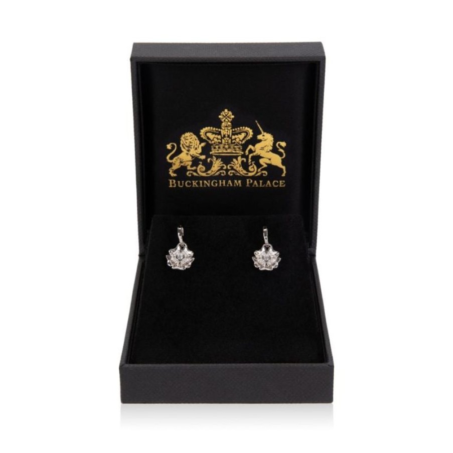 Royal Collection Shop Rose Drop Earrings | Earrings