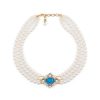 Royal Collection Shop Vicki Sarge Triple Strand Pearl Necklace | Necklaces