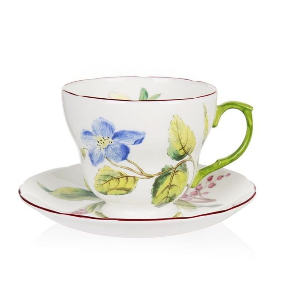 Royal Collection Shop Chelsea Porcelain Teacup & Saucer | Teaware