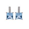 Royal Collection Shop Crystal Square Drop Earrings | Earrings