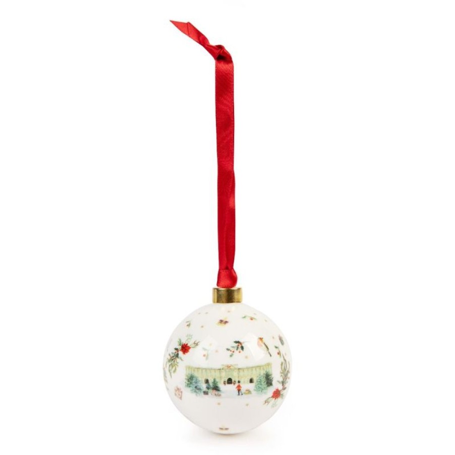 Royal Collection Shop Buckingham Palace Fine Bone China Bauble | Decorations