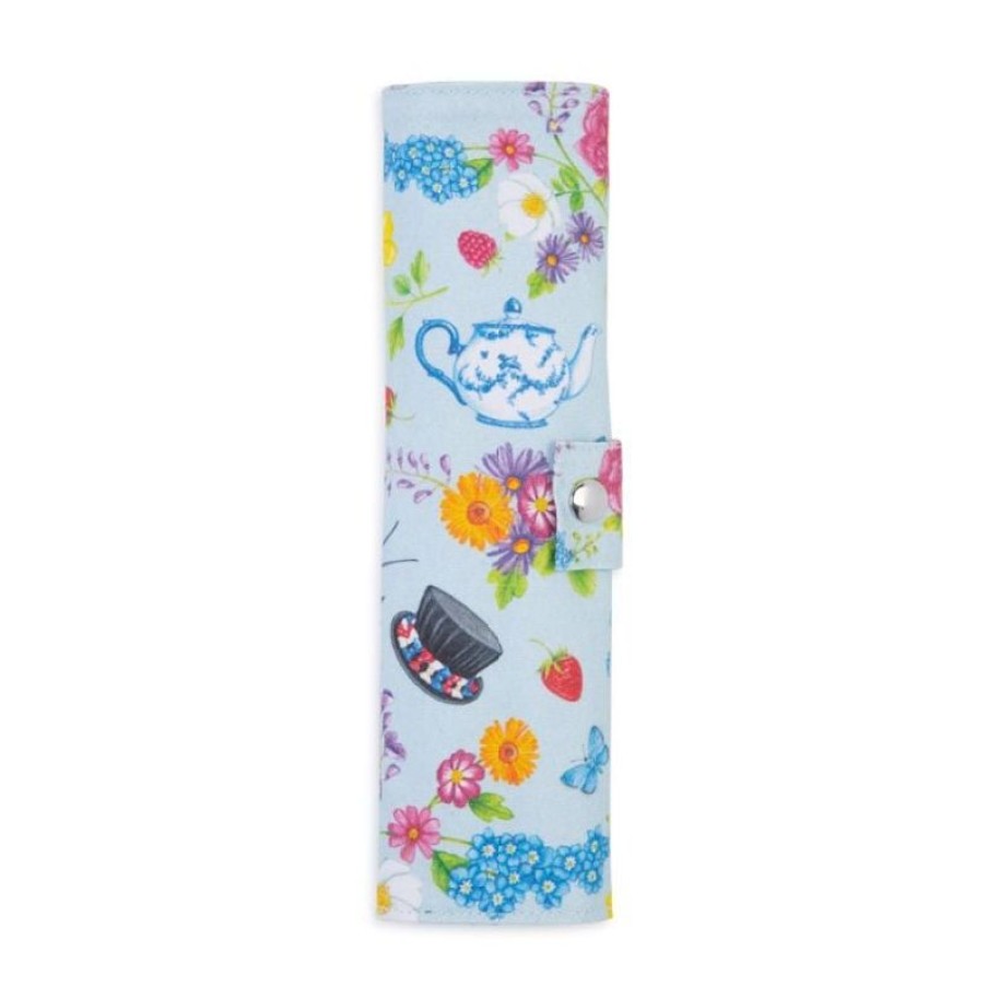 Royal Collection Shop The Summertime Blue Bamboo Cutlery Wrap | Picnics