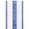 Royal Collection Shop Palace Of Holyroodhouse Blue Waffle Tea Towel | Breakfast Table