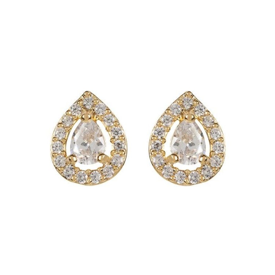 Royal Collection Shop Gold Teardrop Earrings | Earrings