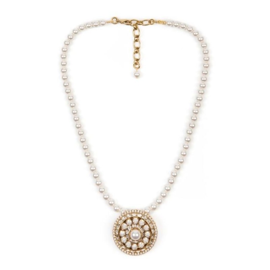 Royal Collection Shop Vicki Sarge Single Strand Pearl Necklace | Vicki Sarge