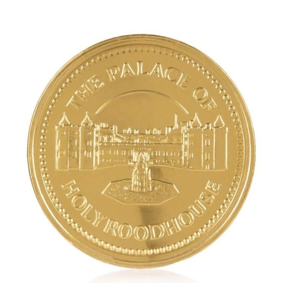 Royal Collection Shop Palace Of Holyroodhouse Chocolate Coin | Confectionery & Chocolates