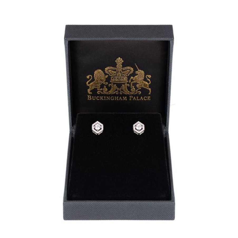 Royal Collection Shop Greville Stud Earrings | Earrings