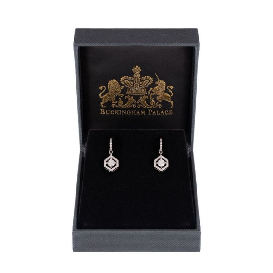 Royal Collection Shop Greville Hoop Earrings | Earrings