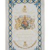 Royal Collection Shop The Coronation Tea Towel | Home Linens