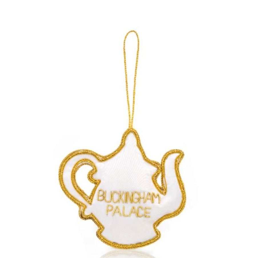 Royal Collection Shop Chelsea Teapot Decoration | Chelsea Garden Collection