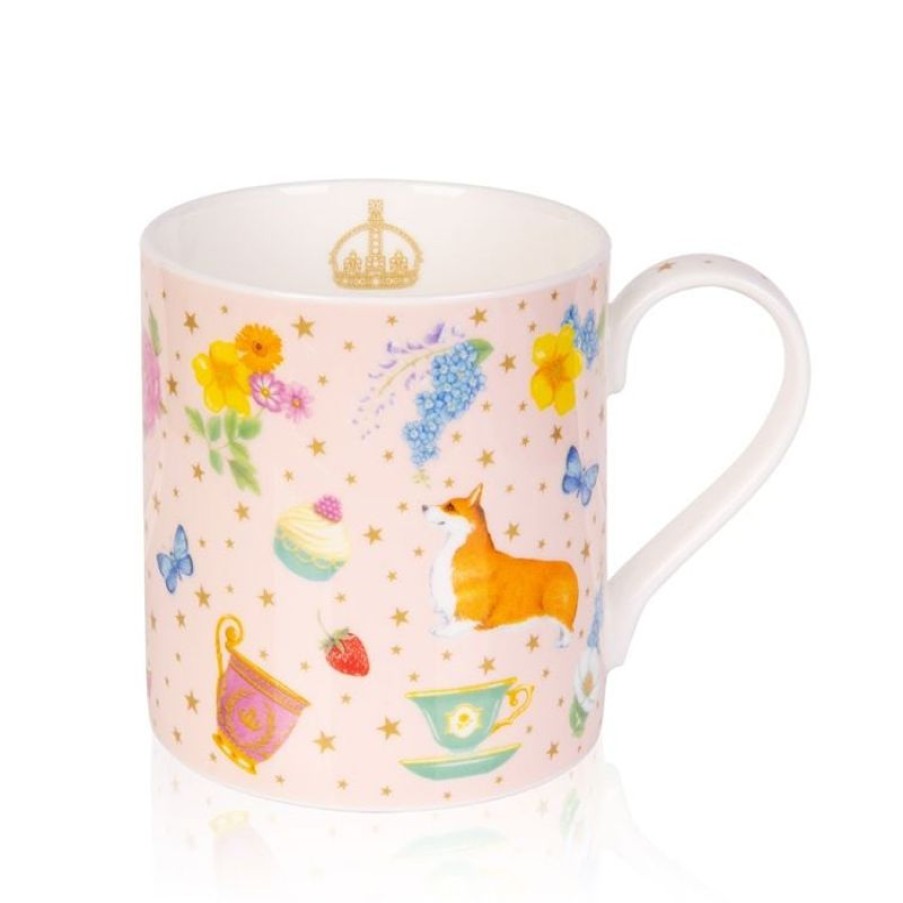 Royal Collection Shop The Summertime Pink Coffee Mug | Breakfast Table