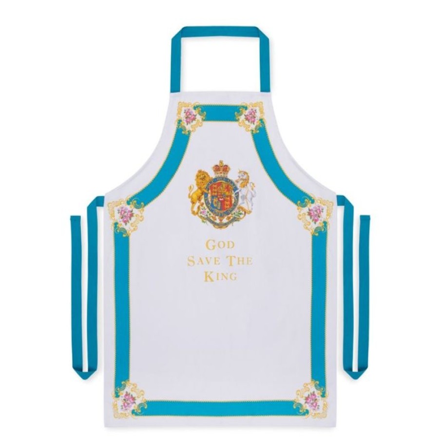 Royal Collection Shop Coat Of Arms Apron | His Majesty The King'S 75Th Birthday