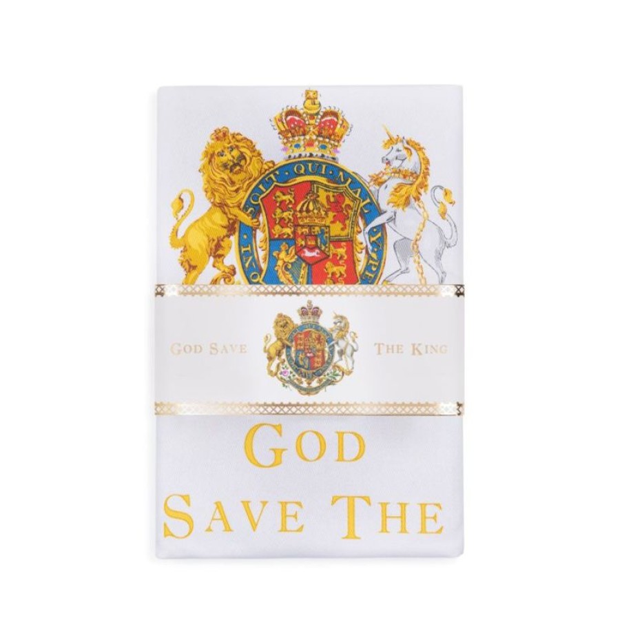 Royal Collection Shop Coat Of Arms Apron | His Majesty The King'S 75Th Birthday